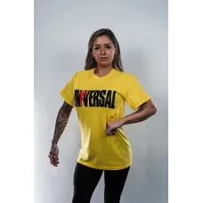 Universal Animal T-Shirt Logo Yellow '77