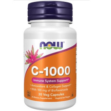 Now Foods Vitamin C-1000 30 Veg Kapseln