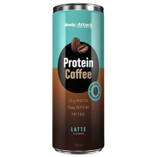 Body Attack Protein Coffee - Cafe Latte (12*250ml) Body Attack Protein Coffee - Cafe Latte (12*250ml)