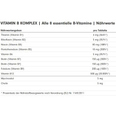 ProFuel Vitamin B Komplex 180 Tabletten