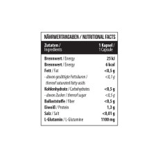 MST - Glutamin 1100mg 120 Kapseln