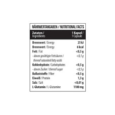 MST - Glutamin 1100mg 60 Kapseln