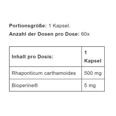 Swedish Supplements Turkebolone 60 Kapseln