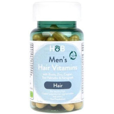 Holland & Barrett Mens Hair Vitamins, 60 Kapseln