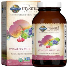 Garden of Life mykind Organics - Womens Multi 40+, 120 Tabletten