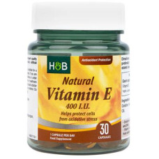 Holland & Barrett Natural Vitamin E - 400 IU, 90 Kapseln