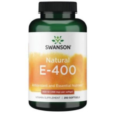 Swanson Vitamin E - 400 IU, 250 Softgels