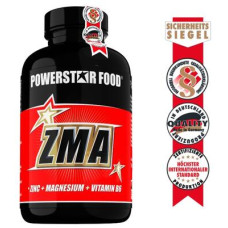 Powerstar Food ZMA ? Zink, Magnesium & Vitamin B6, 120 Kapseln