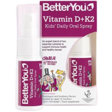 BetterYou Vitamin D+K2 Kids Oral Spray, 15 ml Sprühflasche