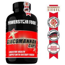 Powerstar Food GLUCOMANNAN CAPS ? Diätballaststoff, 240 Kapseln