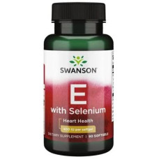 Swanson E with Selenium 400 IU, 90 Softgels