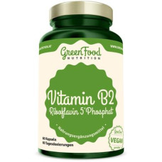 GreenFood Nutrition Vitamin B2 Riboflavin 5Phosphat, 60 Kapseln