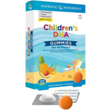 Nordic Naturals Childrens DHA Gummies, 30 Fruchtgummis, Tropical Punch