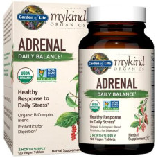 Garden of Life mykind Organics - Adrenal Daily Balance, 120 Tabletten