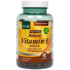 Holland & Barrett Natural Vitamin E - 1000 IU, 90 Kapseln