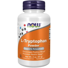 Now Foods L-Tryptophan Powder, 57 g Dose