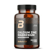 BioTech Calcium Zinc Magnesium from organic sources 90 Tabletten