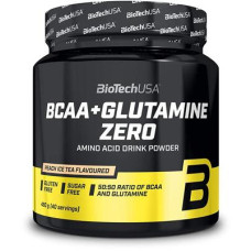 BioTech USA BCAA + Glutamine Zero, 480 g Dose