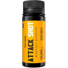 Body Attack Pre Workout Attack Shot, 20 x 60 ml Ampulle