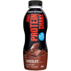 Body Attack High Protein Shake, 12 x 500 ml Flasche (inkl. 3,- Euro Pfand)