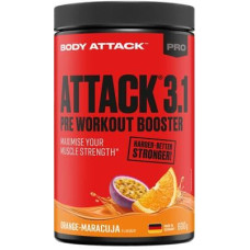 Body Attack Pre Attack 3.1, 600 g Dose