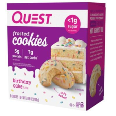 Quest Nutrition Protein Frosted Cookies, 8 x 25 g Cookie