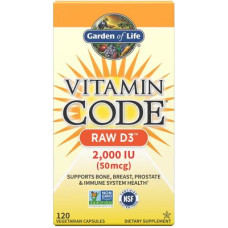 Garden of Life Vitamin Code RAW D3