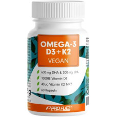 ProFuel Omega-3 + D3 + K2 Komplex, Kapseln