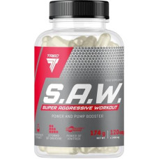 Trec Nutrition S.A.W. Pre-Workout Booster Kapseln - Super Aggressive Workout