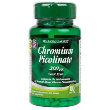 Holland & Barett Chromium Picolinat - 200 ug, Tabletten