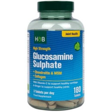 Holland & Barrett High Strength Glucosamine Sulphate + Chondroitin & MSM + Collagen, Tabletten