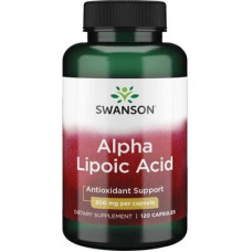 Swanson Alpha Lipoic Acid 300 mg, Kapseln