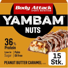 Body Attack Yambam Nuts, 15 x 55 g Riegel
