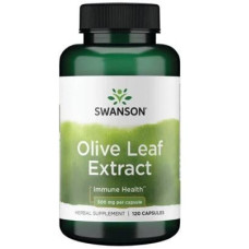 Swanson Olive Leaf Extract 500 mg, Kapseln