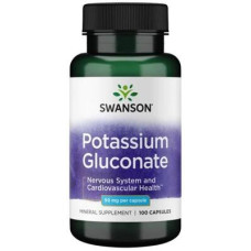 Swanson Potassium Gluconate 99 mg, Kapseln