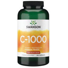 Swanson Premium C with Rose Hips 1000 mg, Kapseln