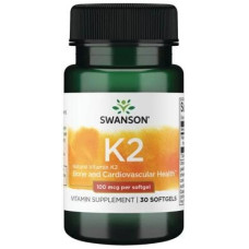 Swanson Vitamin K2, 30 Kapseln