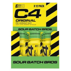 Cellucor C4 Pre-Workout Shots, 12 x 60 ml Shots