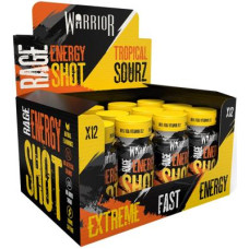 Warrior Rage Energy Shot, 12 x 60 ml Shot