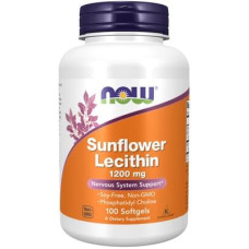 NOW Foods Sunflower Lecithin 1200mg, softgels