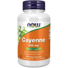 Now Foods Cayenne 500 mg, Kapseln