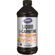 Now Foods L-Carnitine Liquid 1000 mg, 473 ml Flasche
