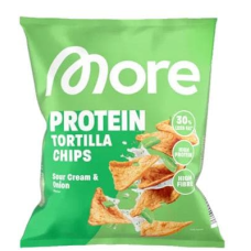 More Protein Tortilla Chips, 6 x 50 g Beutel