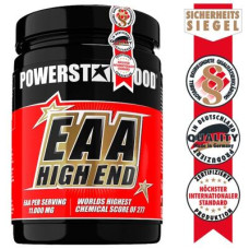 Powerstar Food EAA HIGH END Essentielle Aminosäuren Pulver, 500 g Dose