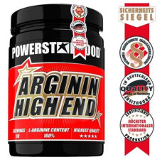 Powerstar Food ARGININ HIGH END ? L-Arginin Pulver, 500 g Dose
