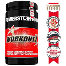 Powerstar Food WORKOUT 7 Ausdauer Booster, 900 g Dose