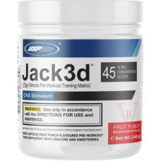 USP Laps Jacked Advanced Pre-workout, 248 g Dose