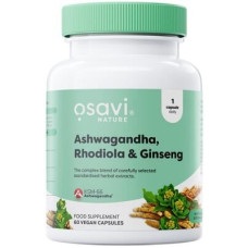 Osavi Ashwagandha Rhodiola & Ginseng, Kapseln