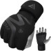 RDX F15 Grappling Handschuhe, Matt Schwarz