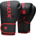 RDX T15 MMA Sparring Handschuhe, Matt Schwarz
